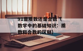 91是质数还是合数（数学中的基础知识：质数和合数的区别）