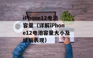 iPhone12电池容量（详解iPhone12电池容量大小及续航表现）