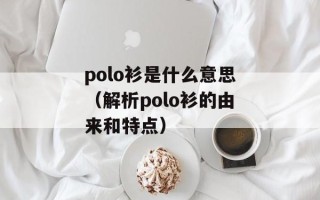polo衫是什么意思（解析polo衫的由来和特点）