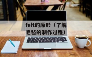felt的原形（了解毛毡的制作过程）