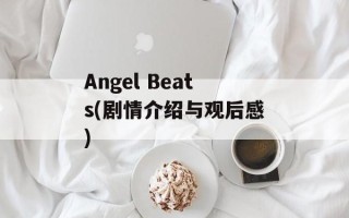 Angel Beats(剧情介绍与观后感)