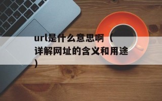 url是什么意思啊（详解网址的含义和用途）