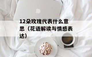 12朵玫瑰代表什么意思（花语解读与情感表达）