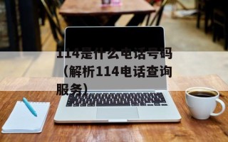 114是什么电话号码（解析114电话查询服务）