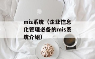mis系统（企业信息化管理必备的mis系统介绍）