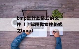 bmp是什么格式的文件（了解图像文件格式之bmp）
