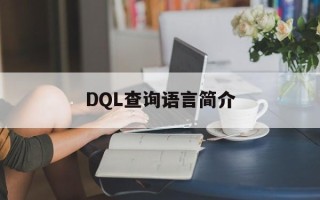 DQL查询语言简介