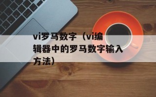 vi罗马数字（vi编辑器中的罗马数字输入方法）