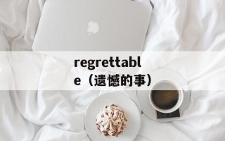 regrettable（遗憾的事）