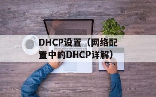 DHCP设置（网络配置中的DHCP详解）