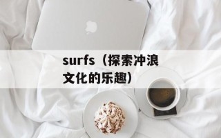 surfs（探索冲浪文化的乐趣）