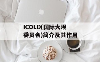 ICOLD(国际大坝委员会)简介及其作用