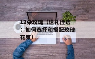 12朵玫瑰（送礼佳选：如何选择和搭配玫瑰花束）