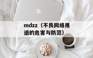mdzz（不良网络用语的危害与防范）