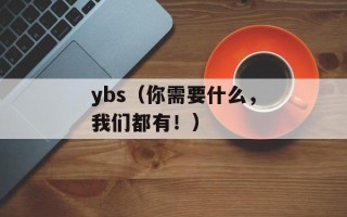 ybs（你需要什么，我们都有！）