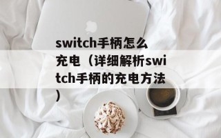 switch手柄怎么充电（详细解析switch手柄的充电方法）