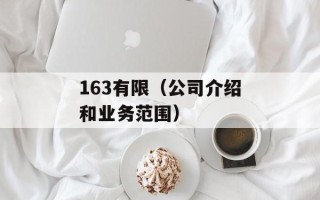 163有限（公司介绍和业务范围）