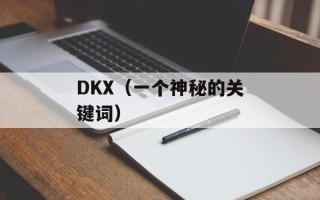 DKX（一个神秘的关键词）