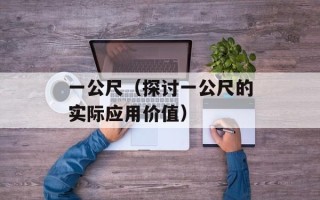 一公尺（探讨一公尺的实际应用价值）
