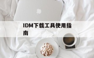 IDM下载工具使用指南