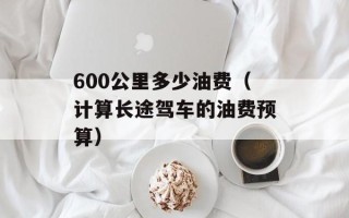 600公里多少油费（计算长途驾车的油费预算）