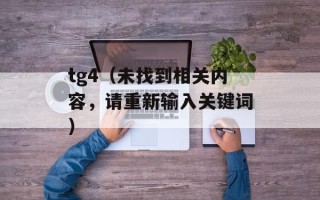 tg4（未找到相关内容，请重新输入关键词）