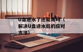 U盘进水了还能用吗（解决U盘进水后的应对方法）