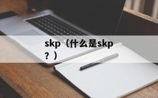 skp（什么是skp？）