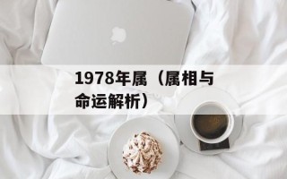 1978年属（属相与命运解析）