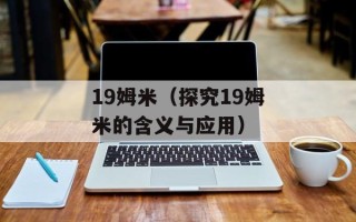 19姆米（探究19姆米的含义与应用）