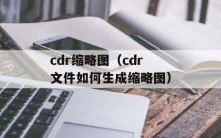 cdr缩略图（cdr文件如何生成缩略图）