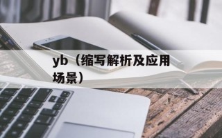 yb（缩写解析及应用场景）