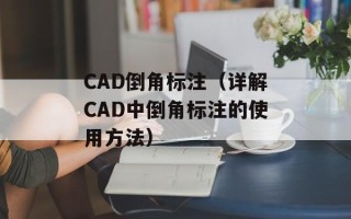 CAD倒角标注（详解CAD中倒角标注的使用方法）