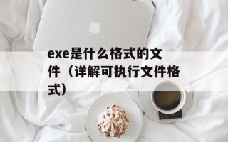 exe是什么格式的文件（详解可执行文件格式）