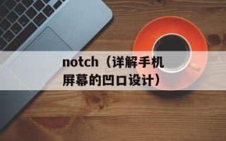 notch（详解手机屏幕的凹口设计）