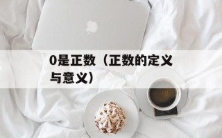 0是正数（正数的定义与意义）