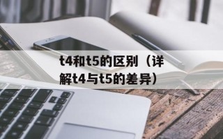 t4和t5的区别（详解t4与t5的差异）