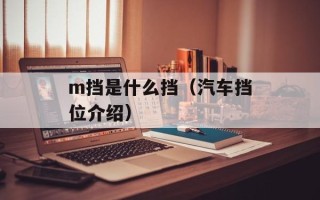 m挡是什么挡（汽车挡位介绍）