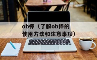 ob棒（了解ob棒的使用方法和注意事项）