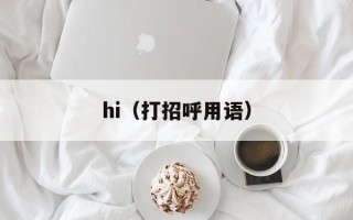 hi（打招呼用语）