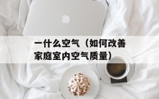一什么空气（如何改善家庭室内空气质量）