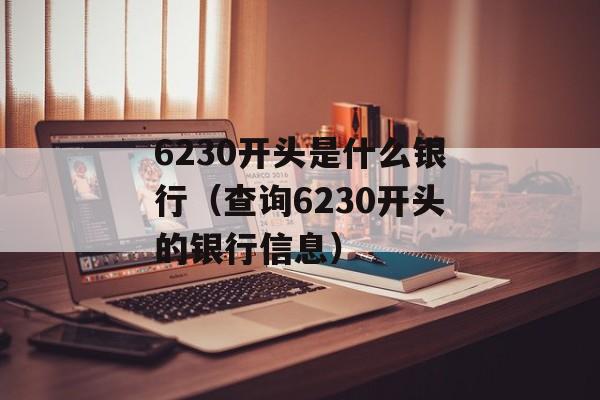 6230开头是什么银行（查询6230开头的银行信息）-第1张图片-