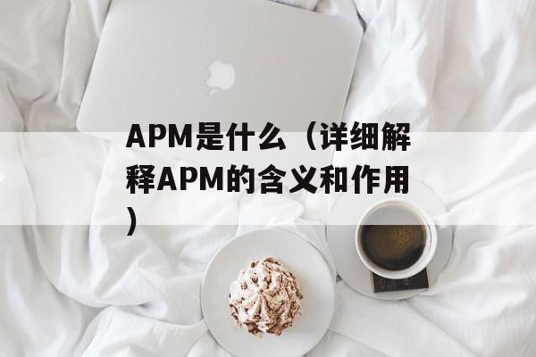 APM是什么（详细解释APM的含义和作用）-第1张图片-