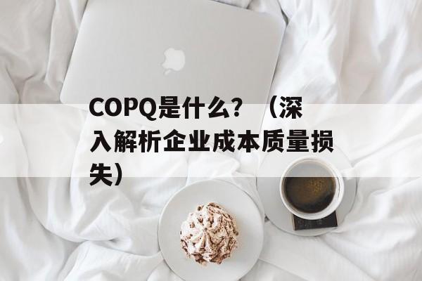 COPQ是什么？（深入解析企业成本质量损失）-第1张图片-