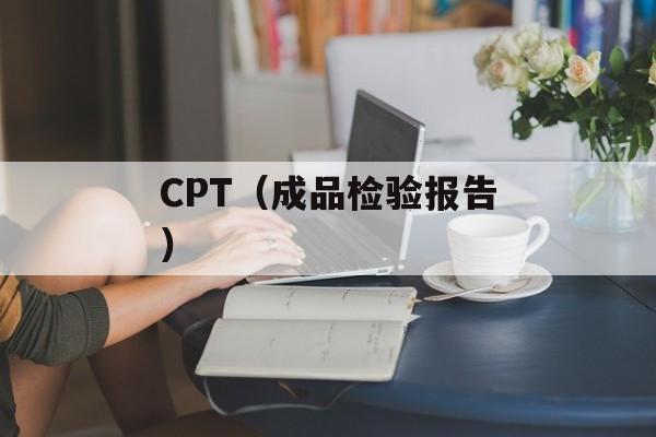 CPT（成品检验报告）-第1张图片-