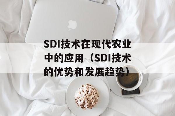 SDI技术在现代农业中的应用（SDI技术的优势和发展趋势）-第1张图片-