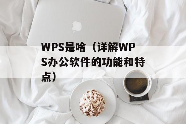 WPS是啥（详解WPS办公软件的功能和特点）-第1张图片-