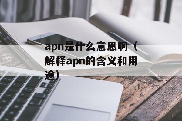 apn是什么意思啊（解释apn的含义和用途）-第1张图片-