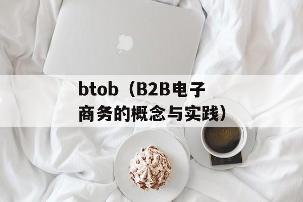 btob（B2B电子商务的概念与实践）-第1张图片-