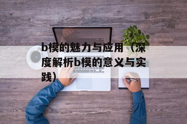 b模的魅力与应用（深度解析b模的意义与实践）-第1张图片-